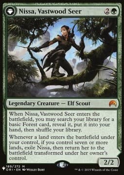 Nissa, Vastwood Seer // Nissa, Sage Animist