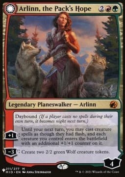 Arlinn, the Pack's Hope // Arlinn, the Moon's Fury