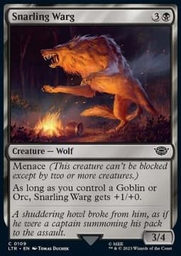 Snarling Warg