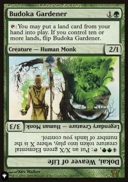 Budoka Gardener // Dokai, Weaver of Life
