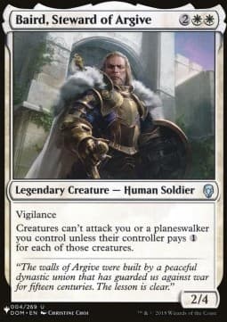 Baird, Steward of Argive