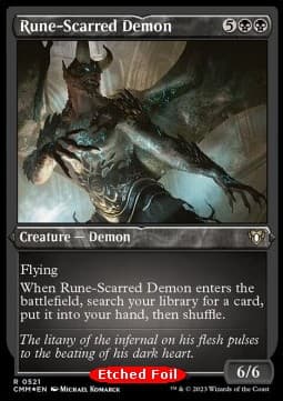 Rune-Scarred Demon