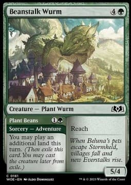 Beanstalk Wurm // Plant Beans