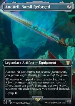 Andúril, Narsil Reforged