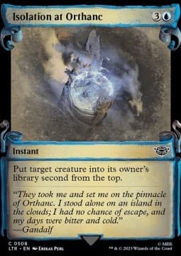 Isolation at Orthanc