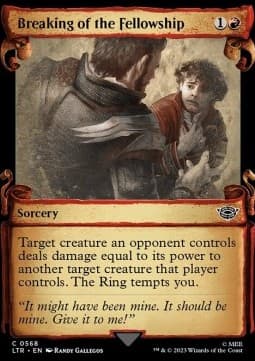 Breaking of the Fellowship