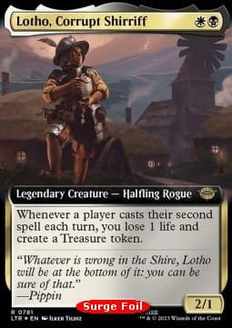 Lotho, Corrupt Shirriff