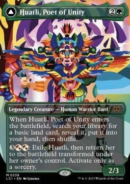 Huatli, Poet of Unity // Roar of the Fifth People