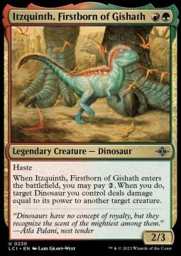 Itzquinth, Firstborn of Gishath