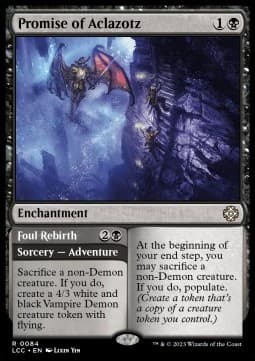 Promise of Aclazotz // Foul Rebirth