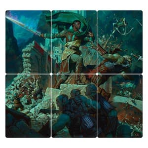 "Aragorn at Helm's Deep" Scene Art Cards Set