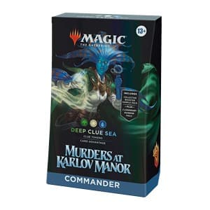 Commander: Murders at Karlov Manor | "Deep Clue Sea" Commander Deck