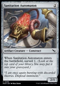Sanitation Automaton