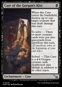 Case of the Gorgon's Kiss