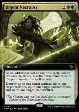Urgent Necropsy