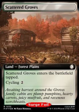 Scattered Groves