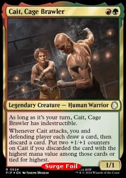 Cait, Cage Brawler