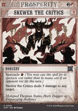 Skewer the Critics