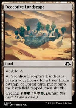Deceptive Landscape