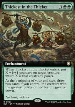Thickest in the Thicket