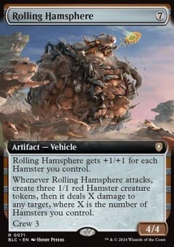 Rolling Hamsphere