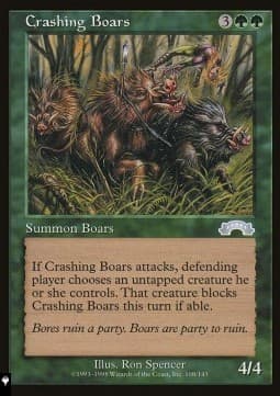 Crashing Boars