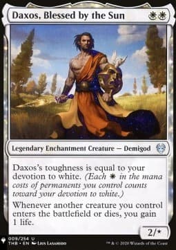 Daxos, Blessed by the Sun