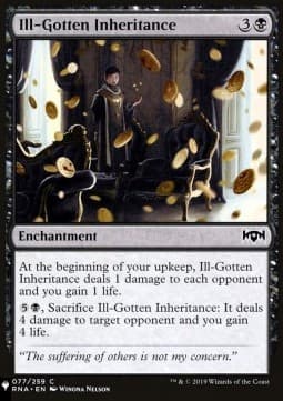 Ill-Gotten Inheritance