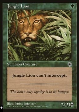 Jungle Lion