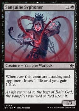 Sanguine Syphoner