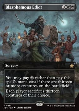 Blasphemous Edict