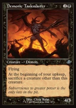 Demonic Taskmaster
