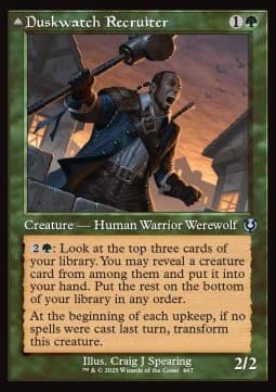 Duskwatch Recruiter // Krallenhorde Howler