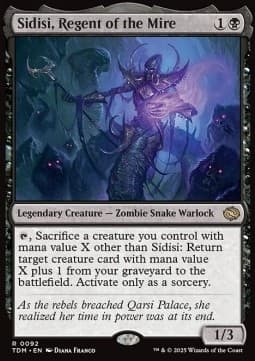 Sidisi, Regent of the Mire