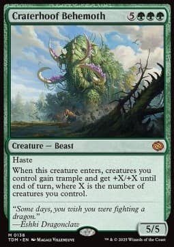 Craterhoof Behemoth