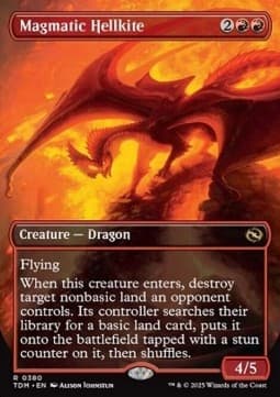 Magmatic Hellkite // Magmatic Hellkite