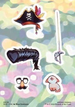 "Pick 'Em and Stick 'Em" Sticker Sheet
