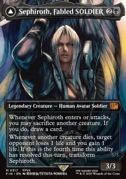 Sephiroth, Fabled SOLDIER // Sephiroth, One-Winged Angel