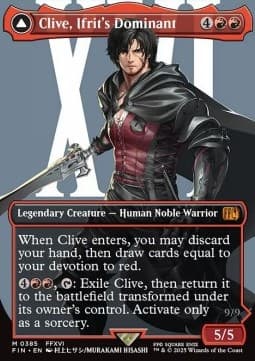 Clive, Ifrit's Dominant // Ifrit, Warden of Inferno