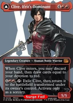 Clive, Ifrit's Dominant // Ifrit, Warden of Inferno