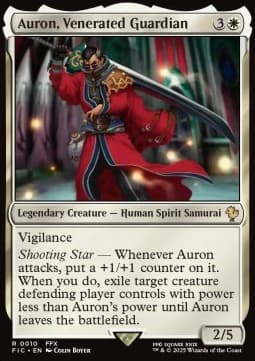 Auron, Venerated Guardian