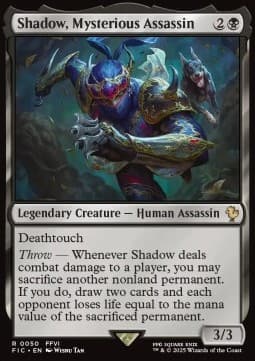 Shadow, Mysterious Assassin
