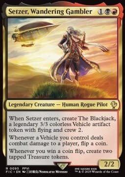 Setzer, Wandering Gambler