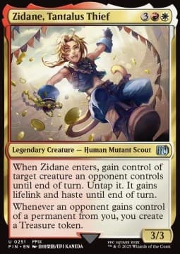Zidane, Tantalus Thief