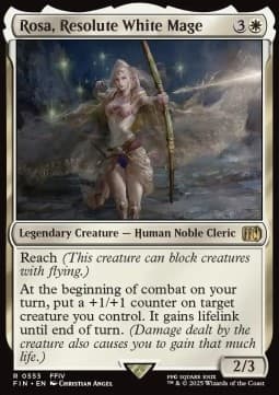 Rosa, Resolute White Mage