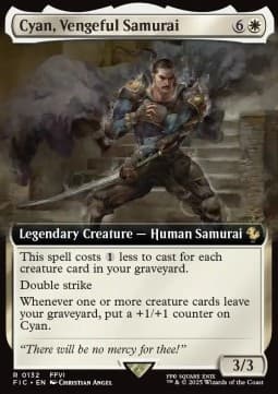 Cyan, Vengeful Samurai