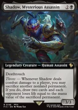 Shadow, Mysterious Assassin