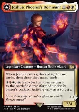 Joshua, Phoenix's Dominant // Phoenix, Warden of Fire