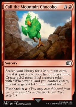 Call the Mountain Chocobo