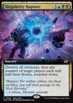 Singularity Rupture